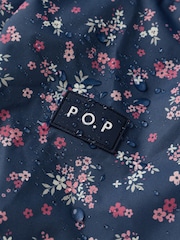 Polarn O. Pyret Pink Waterproof Shell Overall Puddlesuit - Image 3 of 3