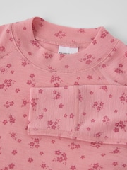 Rosa - Polarn O. Pyret Long Sleeve Merino Top - Bild 2 von 2