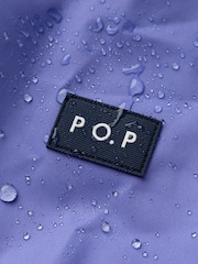Polarn O. Pyret Blue Waterproof Shell Hazy Jacket - Image 2 of 2