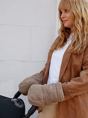Finnson Mocha Astrid Stroller Mitten - Image 3 of 6