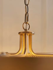 Gallery Home Brass Clement 5 Pendant Light - Image 3 of 7