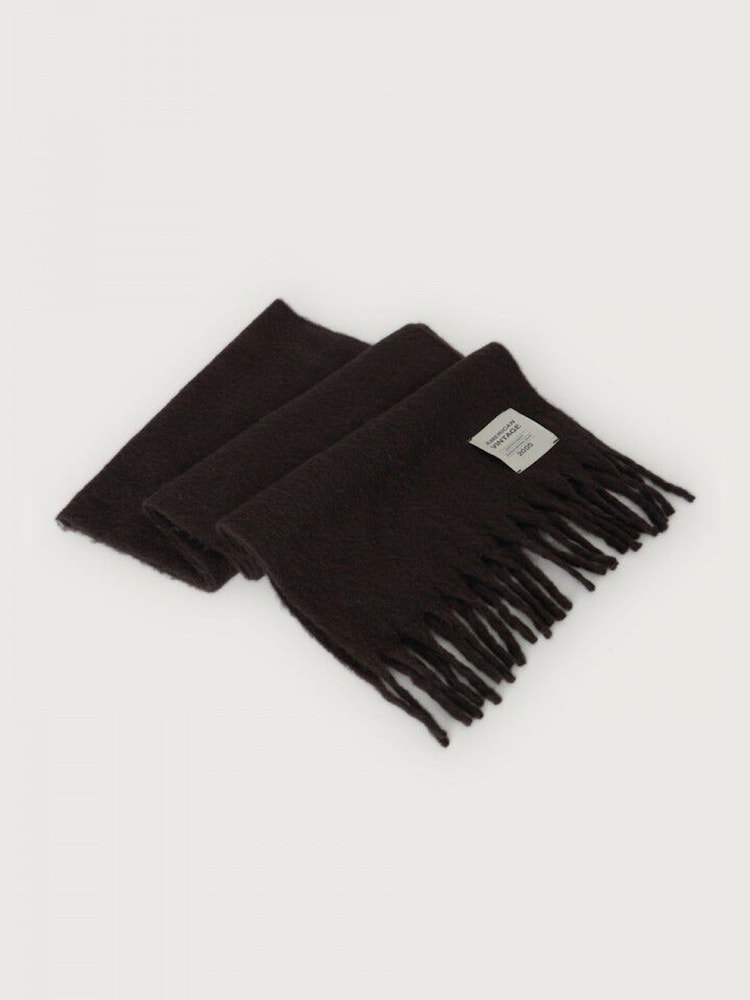 American Vintage Brown Zinaco Scarf - Image 1 of 4 American Vintage Brown Zinaco Scarf - Image 1 of 4