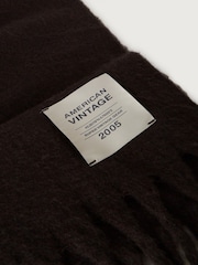 American Vintage Brown Zinaco Scarf - Image 3 of 4