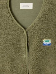Yaşıl - Amerikan Vintage Hoktown Gilet - 2şəkildən 2 şəkil