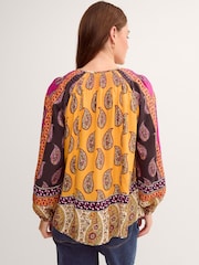 Monsoon Pink Magdalena Paisley Print Blouse - Image 2 of 4