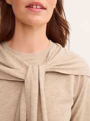Monsoon Brown Sherri Scarf Jumper - Image 4 of 4