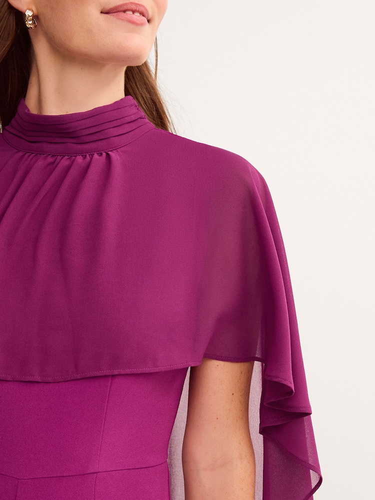 Monsoon Valerie Cape кең аяқты комбинезон - 6суретінің 2 суреті