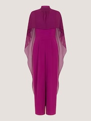 Monsoon Valerie Cape кең аяқты комбинезон - 6суретінің 6 суреті