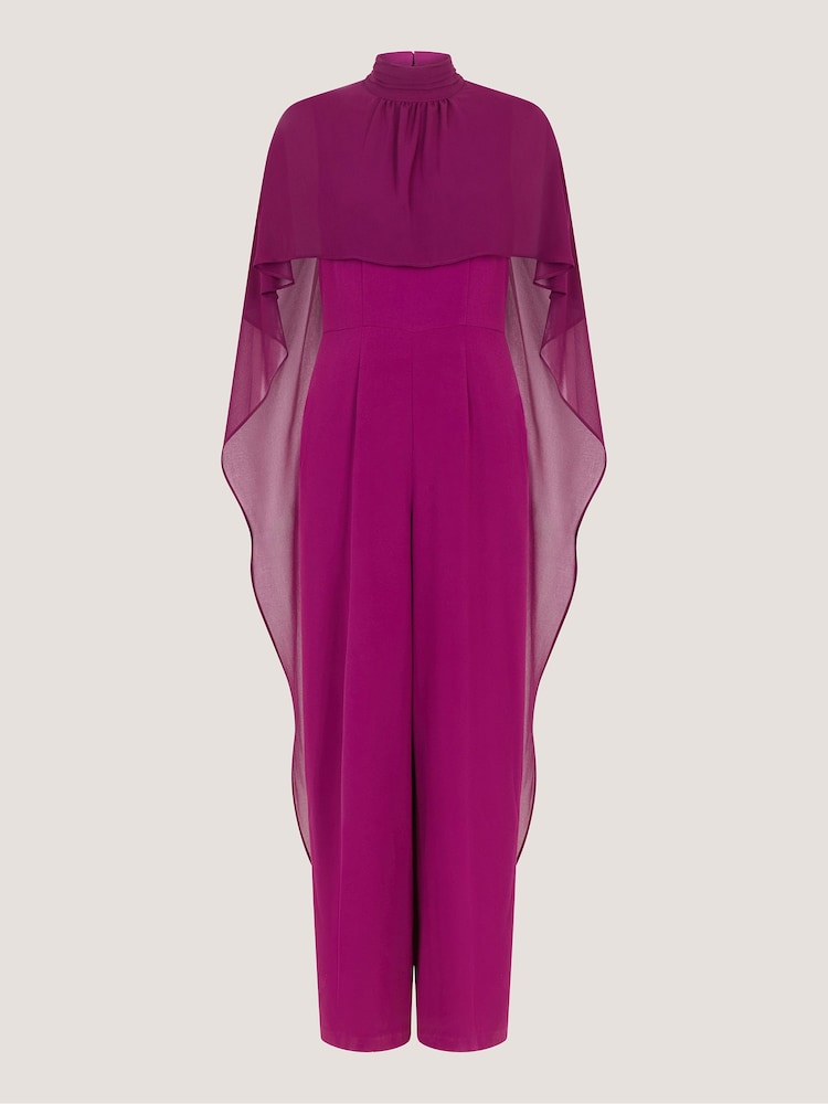 Monsoon Valerie Cape кең аяқты комбинезон - 6суретінің 6 суреті