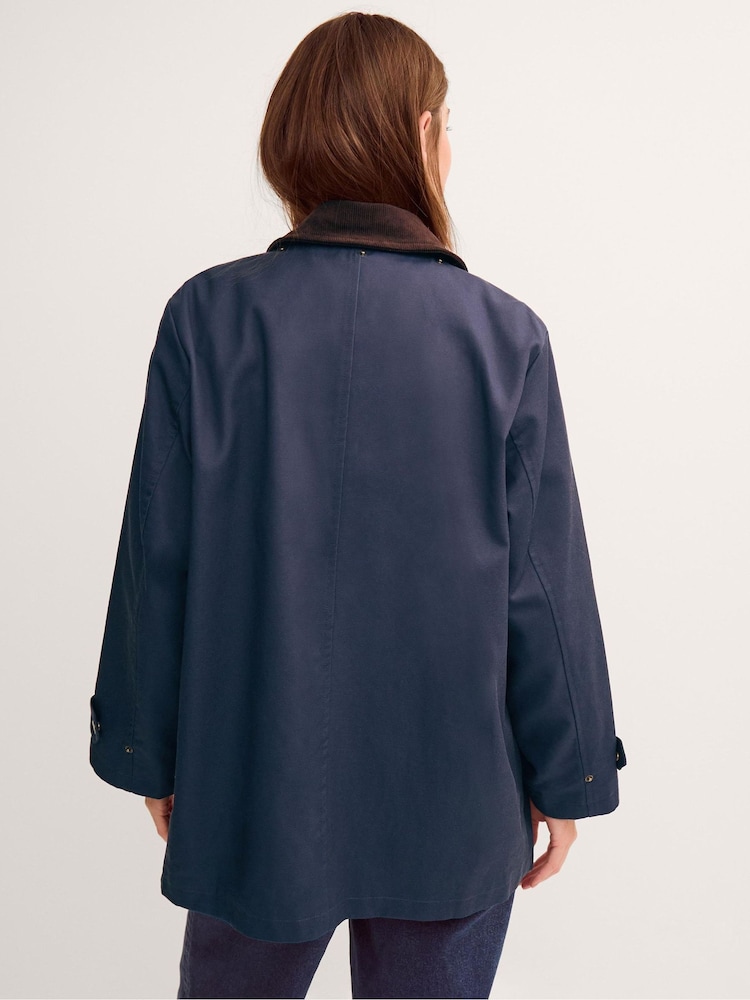 Monsoon Blue Carly Cape Barn Jacket - Image 2 of 4