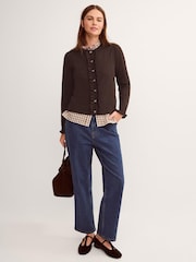 Braun - Monsoon Ruby Frill Cardigan - Bild 4 von 8