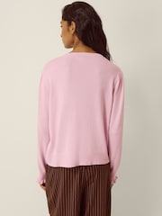 Pink - Monsoon Ruby Frill Cardigan - Bild 3 von 5