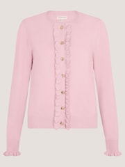 Pink - Monsoon Ruby Frill Cardigan - Bild 5 von 5