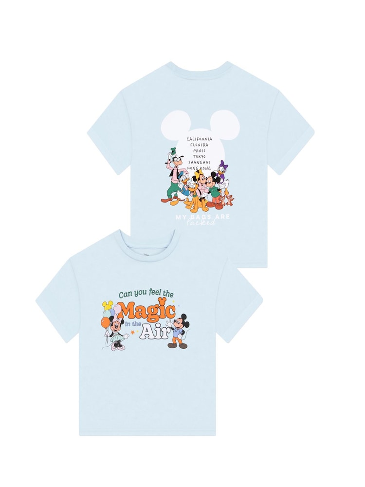 Character Blue Disney Mickey Minnie Mouse & Friends T-Shirt - Image 1 of 5