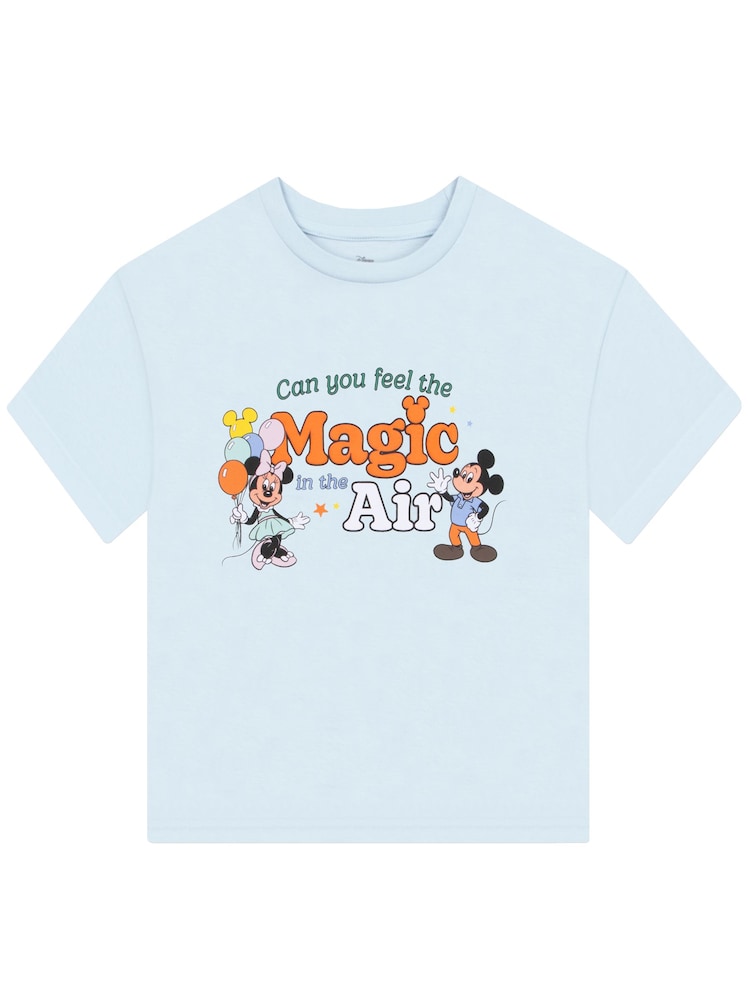 Character Blue Disney Mickey Minnie Mouse & Friends T-Shirt - Image 2 of 5