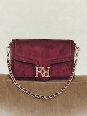 River Island Red Flap Front Shoulder Bag - Image 1 of 6