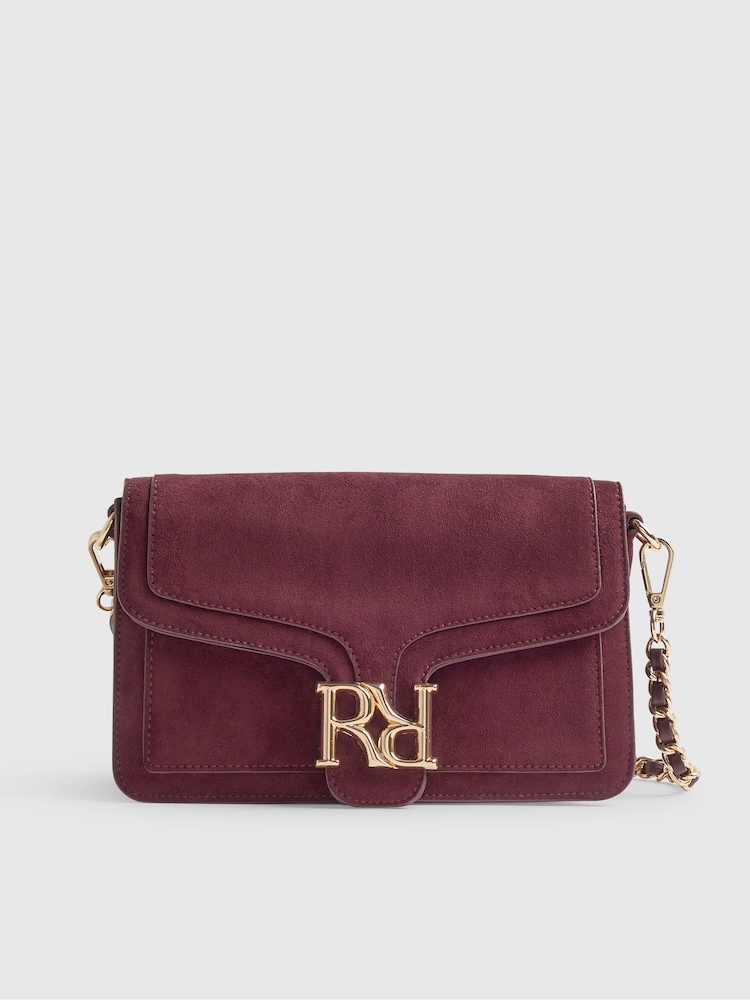 River Island Red Flap Front Shoulder Bag - Image 2 of 6 River Island Red Flap Front Shoulder Bag - Image 2 of 6