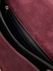 River Island Red Flap Front Shoulder Bag - Image 4 of 6