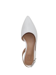 Naturalizer White Banks Wide Fit Slingback Shoes - Image 5 of 6