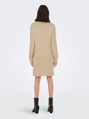 JDY Stone Cosy Knitted Roll Neck Dress - Image 3 of 5