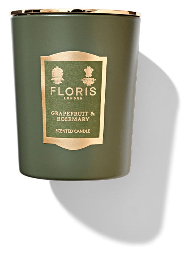 Floris Clear Grapefruit & Rosemary Scented Candle 175g - Image 1 of 3