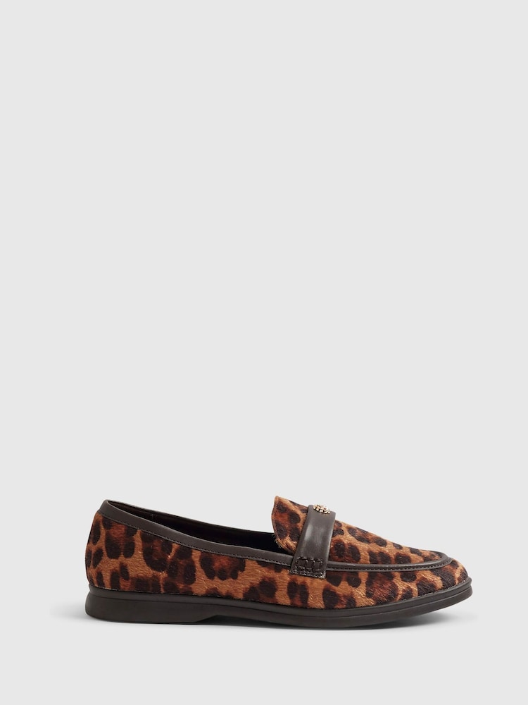 River Island Monogram Decal Loafers - Bilde 1 av 6
