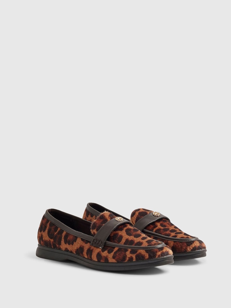 River Island Monogram Decal Loafers - Bilde 2 av 6
