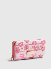 River Island Lipstick Logo Flap Purse - Bild 2 von 5
