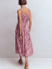 Rosa - Boden Scoop Neck Jersey Dress - Imagen 3 de 6