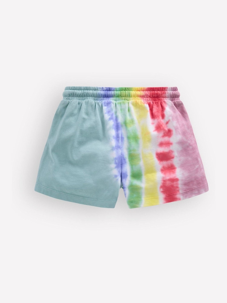 Boden Blue Tie Dye Jersey Shorts - Image 2 of 3