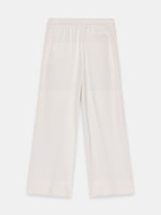 Mint Velvet White Pintuck Side Trim Trousers - Image 7 of 7