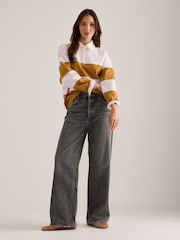 Rosa - Top de rugby a rayas de Anthropologie - Imagen 2 de 5