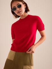 Anthropologie Georgie Stripe Knit Top - Attēls 1 no 4