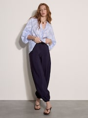 Apricot Blue Relaxed Balloon Trousers - Image 2 of 5