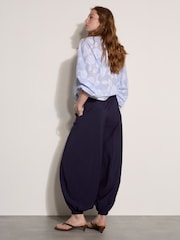 Apricot Blue Relaxed Balloon Trousers - Image 5 of 5