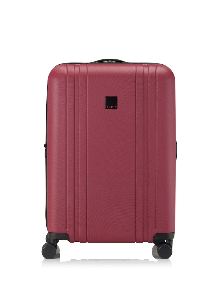 Tripp Red Arrival Medium Expandable Suitcase - Image 1 of 5 Tripp Red Arrival Medium Expandable Suitcase - Image 1 of 5