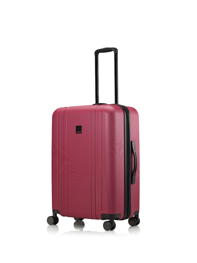 Tripp Red Arrival Medium Expandable Suitcase - Image 2 of 5 Tripp Red Arrival Medium Expandable Suitcase - Image 2 of 5