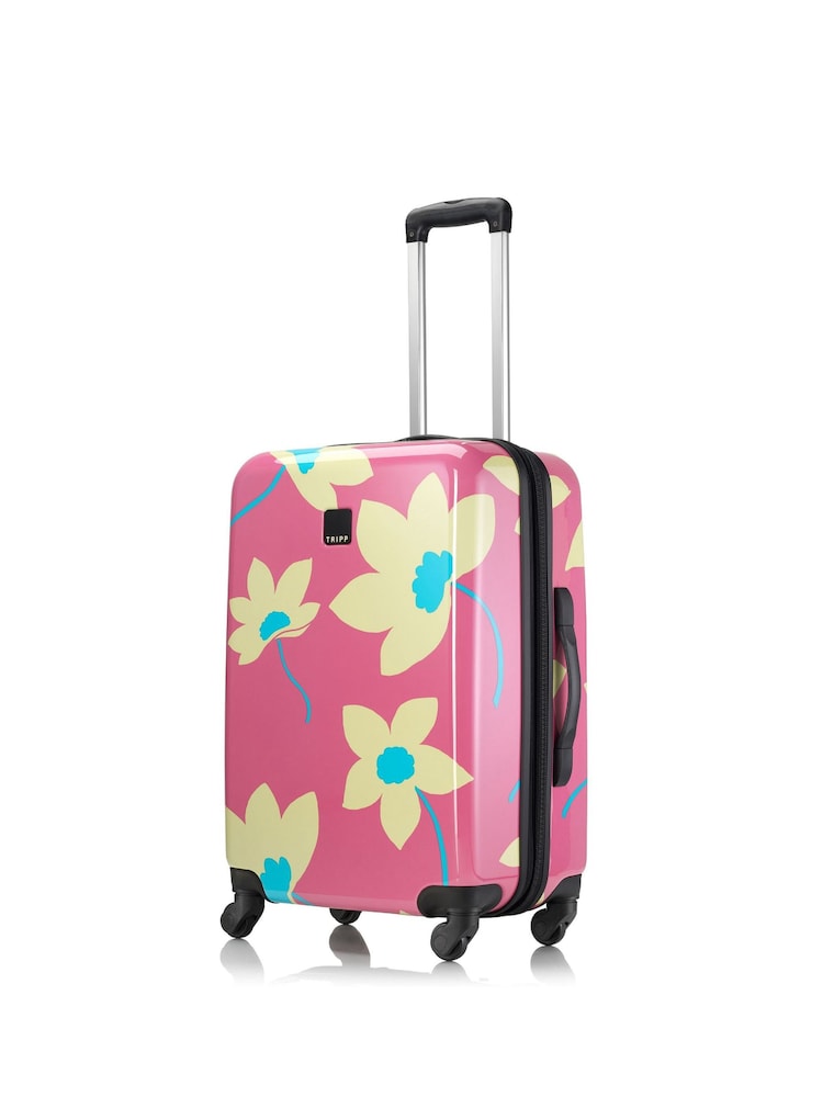 Tripp Pink Azalea Print Medium 66cm Suitcase - Image 2 of 5