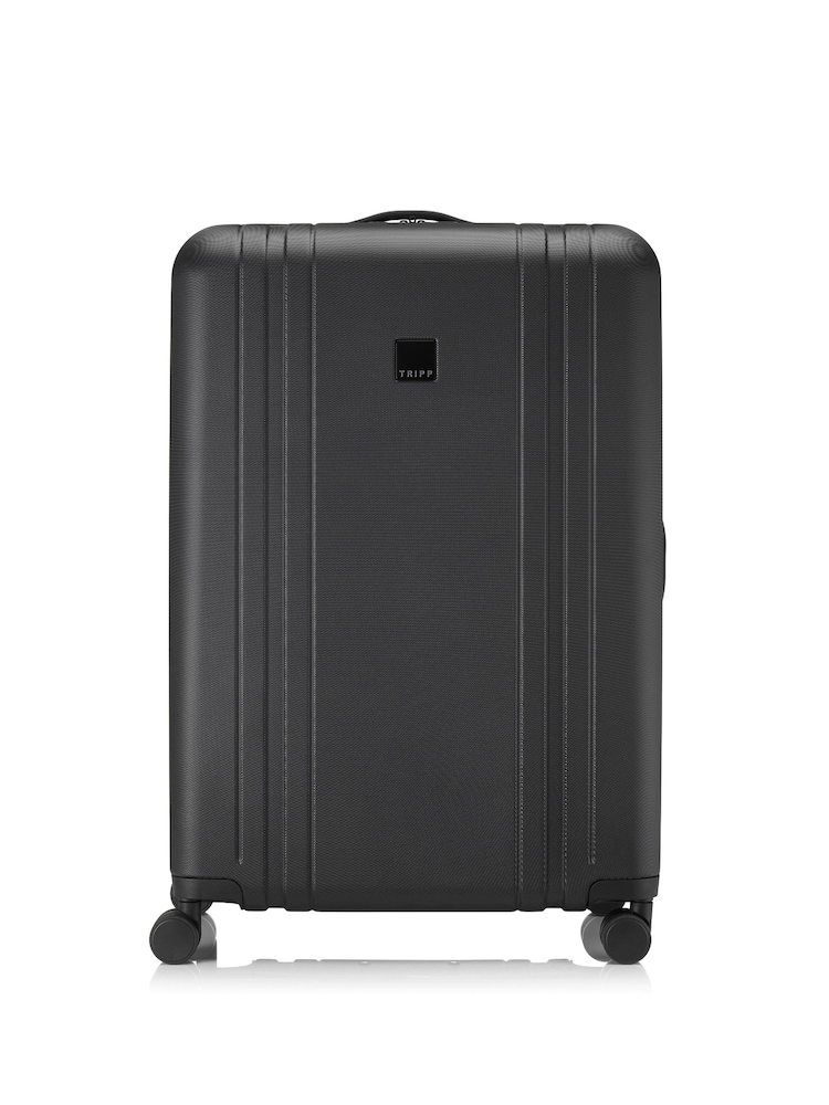 Tripp Black Arrival Large 77cm Suitcase - Image 1 of 4 Tripp Black Arrival Large 77cm Suitcase - Image 1 of 4