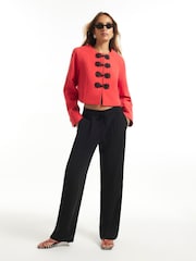 River Island Slim Fit Twill Trousers - Bilde 1 av 4