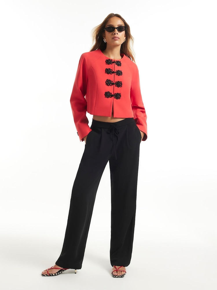 River Island Slim Fit Twill Trousers - Bilde 1 av 4