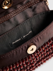 River Island Red Grab Handle Beaded Bag - Image 6 of 6