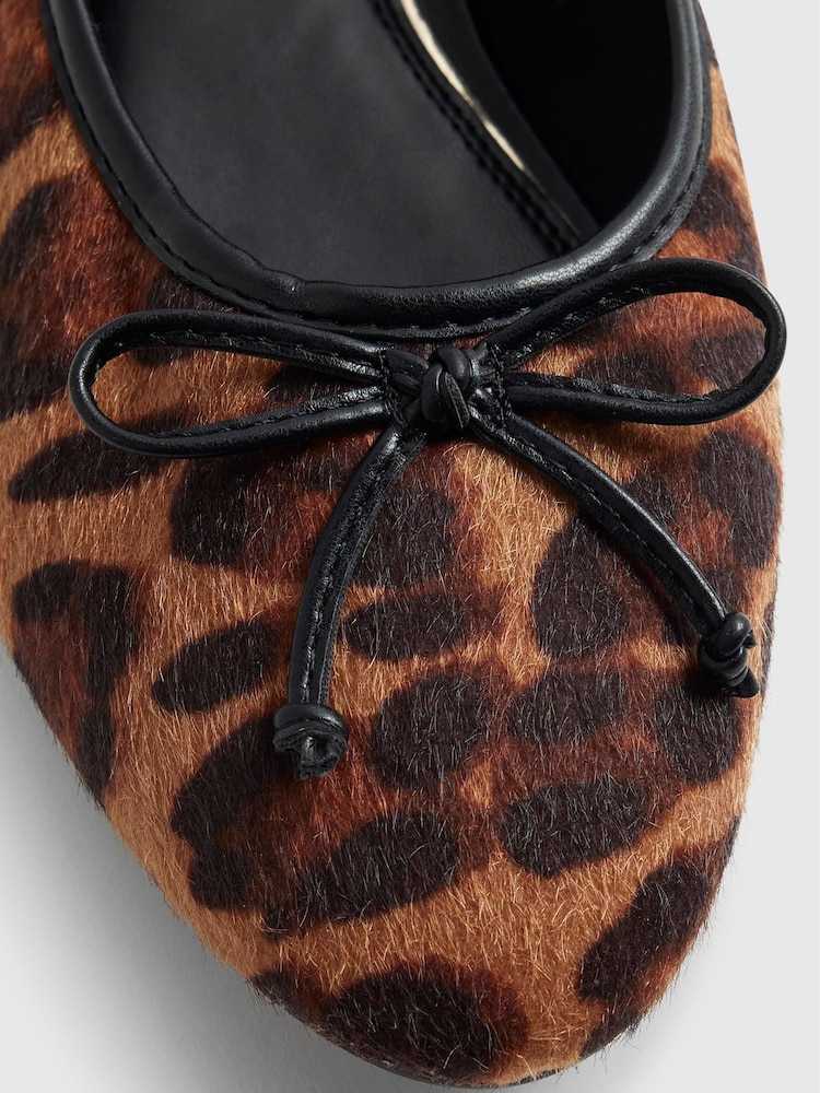 River Island Brown Bow Ballet Flats - Image 5 of 5 River Island Brown Bow Ballet Flats - Image 5 of 5