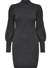 ONLY Grey Puff Sleeve Knitted Jumper Dress - Image 5 of 5
