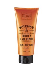 Scottish Fine Soaps Thistle & Black Pepper Hair And Body Wash 200ml - Image 1 of 1