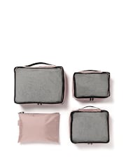 Tripp Pink Packing Cubes with Storage Bag Set Of 3 - Image 1 of 3