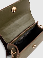 River Island Green Fringe Scarf Tote Cross-Body Bag - Image 6 of 6