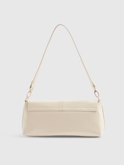 River Island Cream Bar Flap Over Clutch Bag - Image 3 of 5
