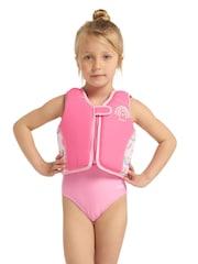 Zoggs Pink Swim Jacket Buoyancy Vest - Image 1 of 5
