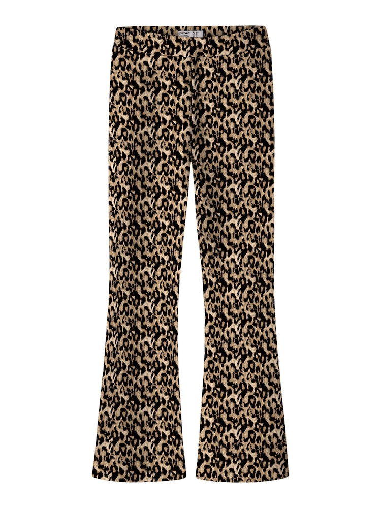 Name It Brown Flared Trousers - Image 1 of 1 Name It Brown Flared Trousers - Image 1 of 1